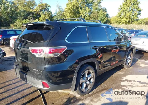 2015 Toyota Highlander Limited Platinum V6 из США, поврежденный, VIN 5TDDKRFHXFS140964
